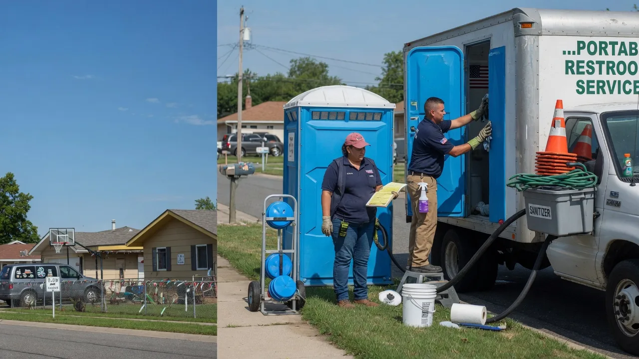 Portable Toilet Rental in Waterproof, LA near me